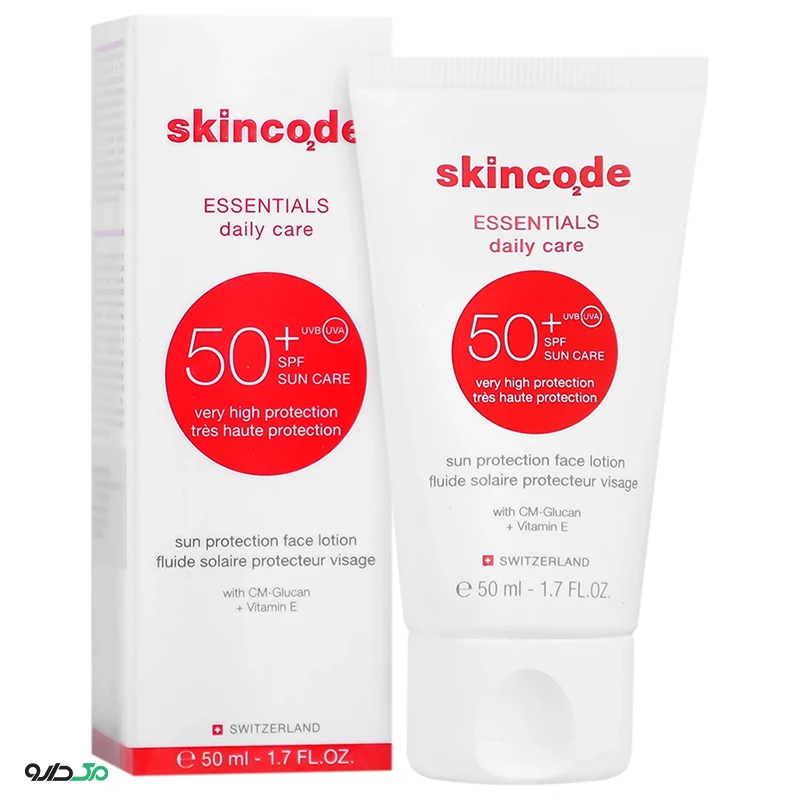 لوسیون ضد آفتاب اسکین کد SPF50